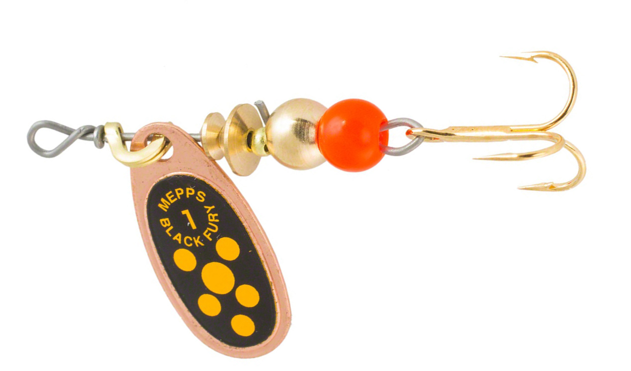 

Блесна COMET BLACK FURY №1 copper-yellow 3.5 г Mepps, Медный;желтый, Comet Black Fury