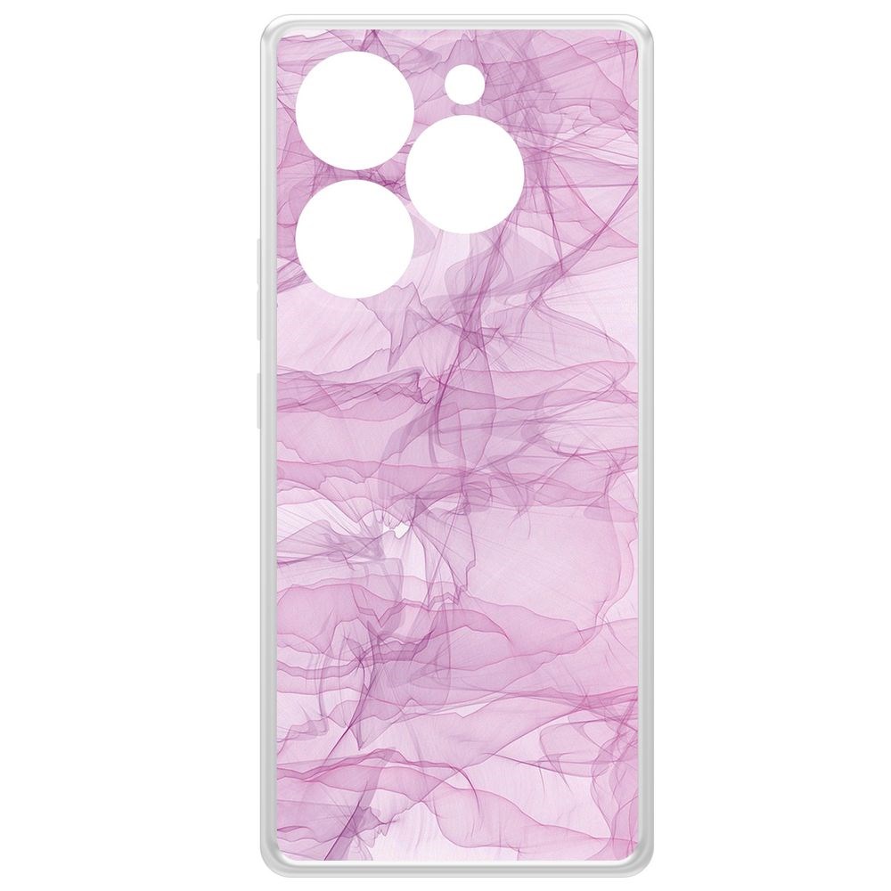 

Чехол-накладка Krutoff Clear Case Абстракт 4 для ITEL S23+, Прозрачный