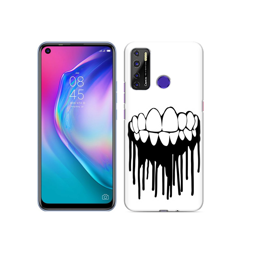 

Чехол MyPads Tocco для Tecno Camon 15 зубы, Прозрачный, Tocco