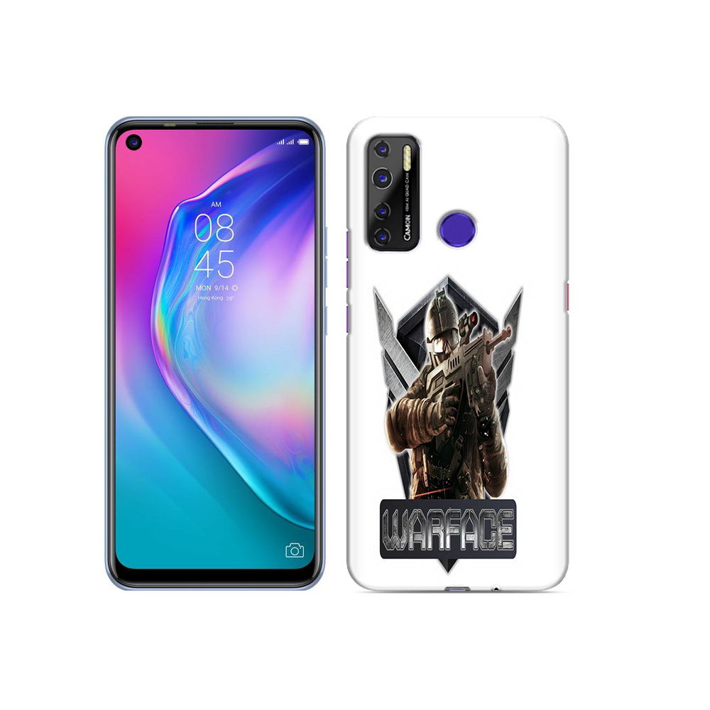 

Чехол MyPads Tocco для Tecno Camon 15 игра про войну, Прозрачный, Tocco