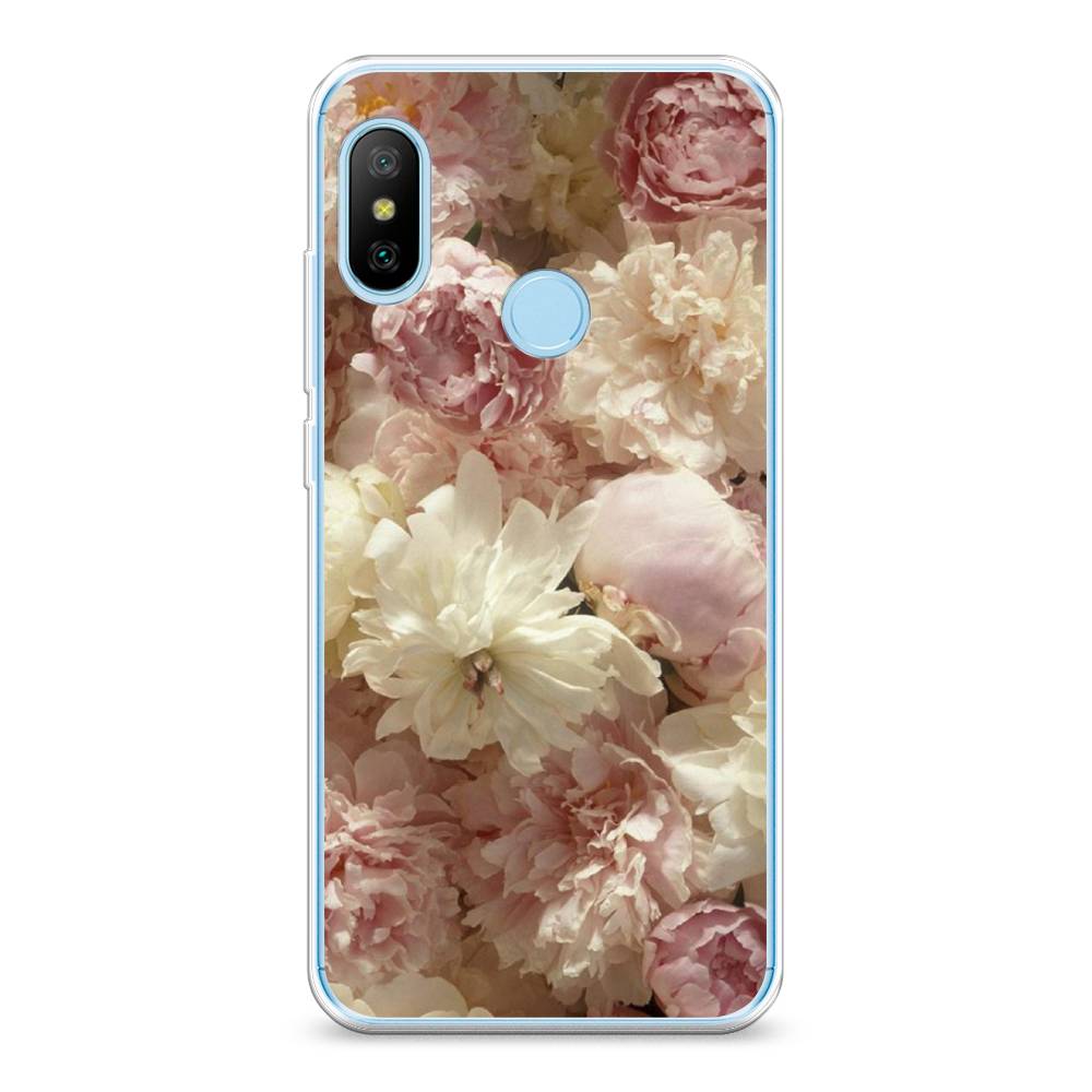 

Чехол Awog на Xiaomi Redmi 6 Pro/6 Plus/Mi A2 Lite "Пионы светлые", Разноцветный, 33950-8