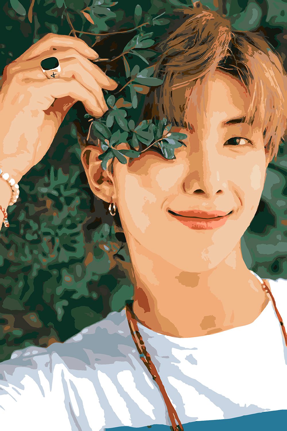 

Картина по номерам Красиво Красим BTS RM Namjoon Nature, 100 х 150 см, BTS RM Namjoon Nature