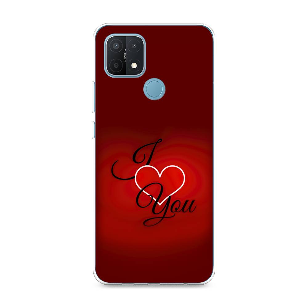 

Чехол Awog на Oppo A15/A15s "I love you 3", Разноцветный, 255650-6