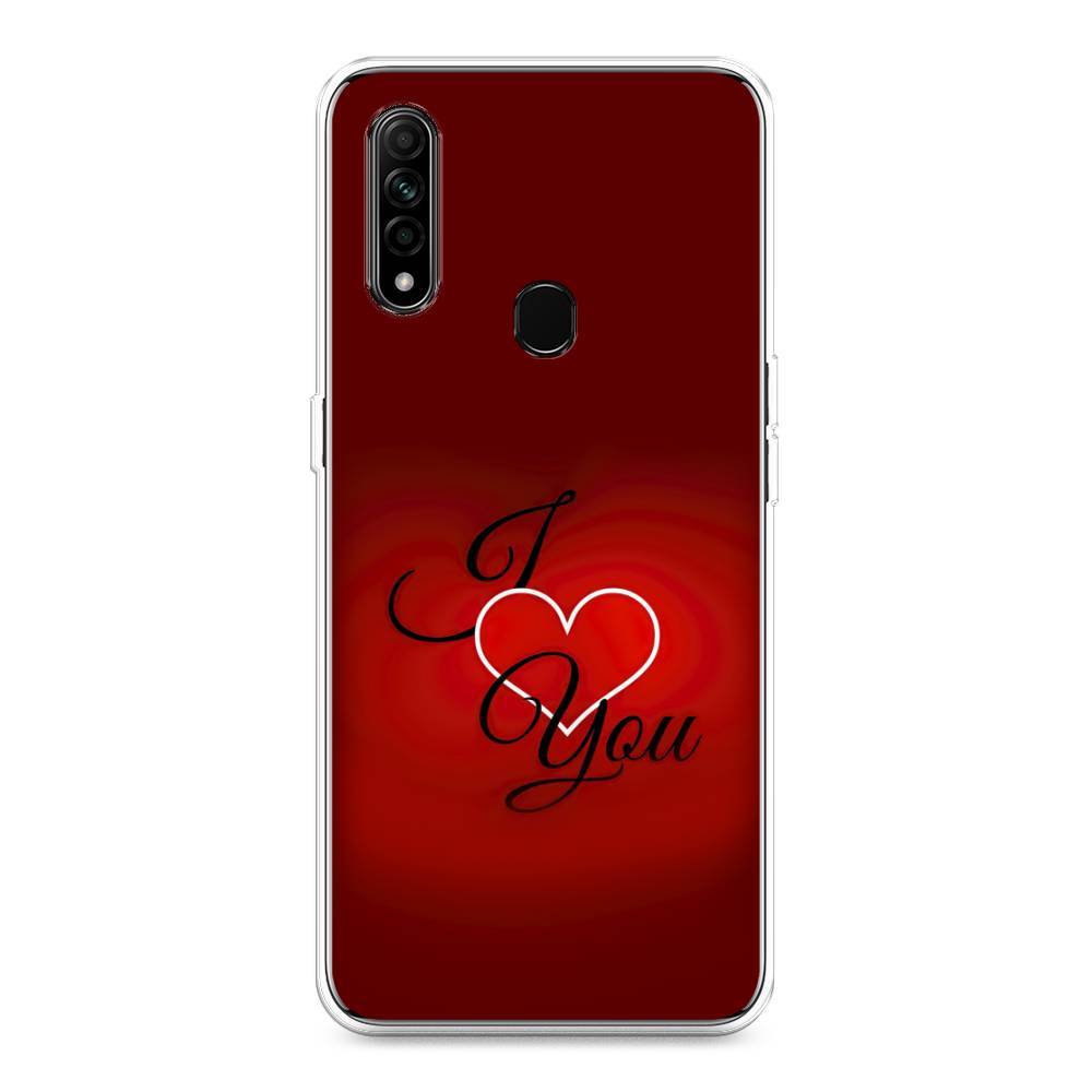 

Чехол Awog на Oppo A31 "I love you 3", Разноцветный, 252250-6
