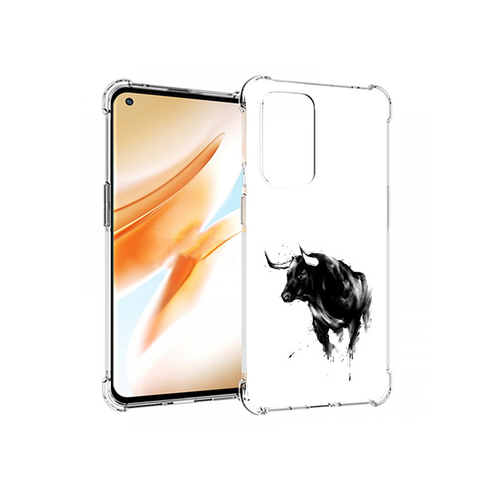 

Чехол MyPads Tocco для OnePlus 9 Pro бык (PT159597.127.254), Прозрачный, Tocco