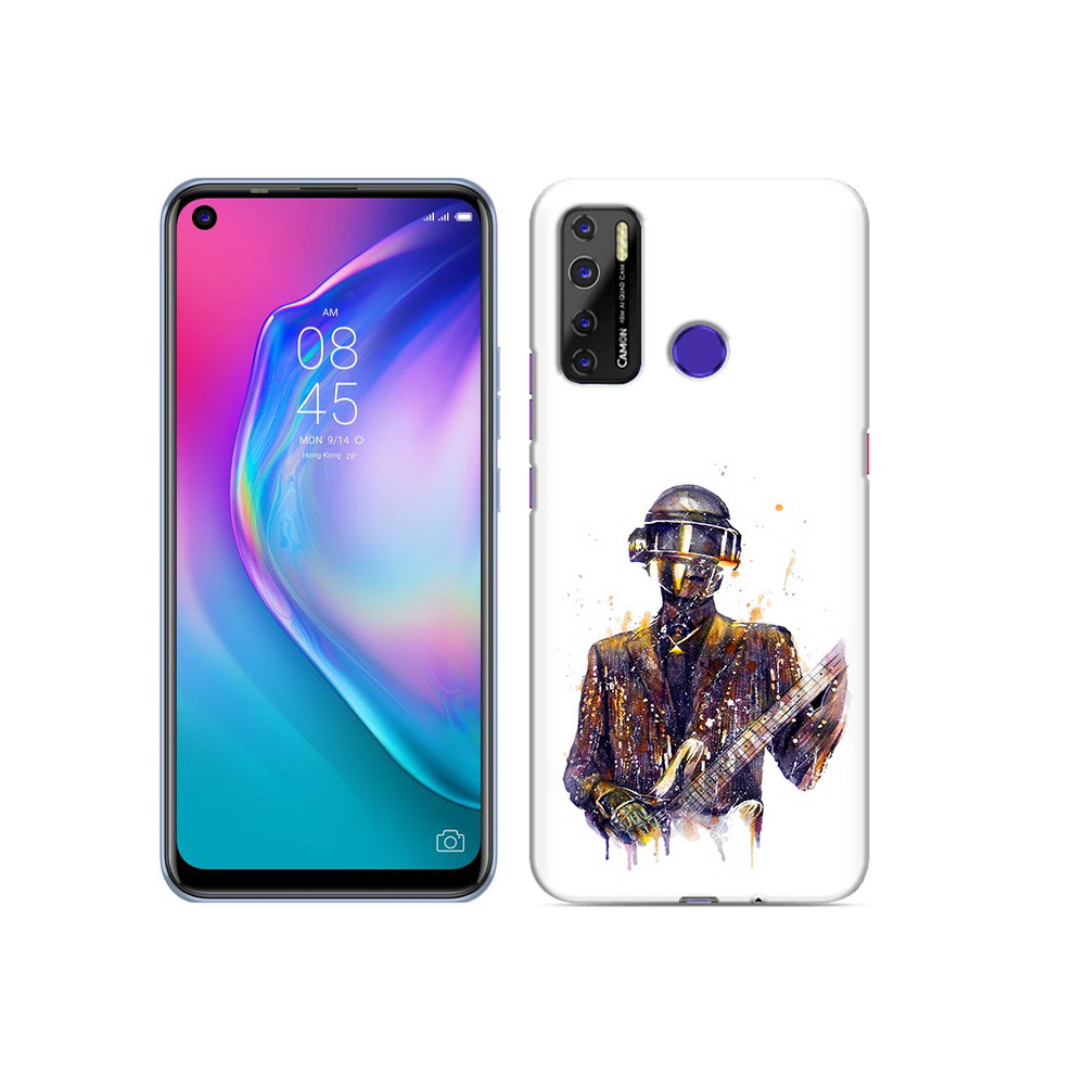 

Чехол MyPads Tocco для Tecno Camon 15 космо-гитарист, Прозрачный, Tocco
