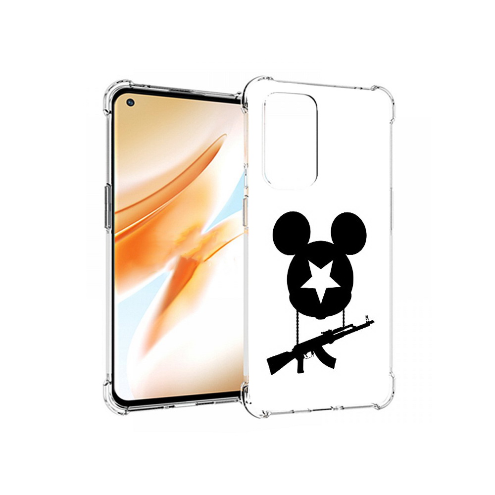 

Чехол MyPads Tocco для OnePlus 9 Pro АК Микки (PT159597.127.26), Прозрачный, Tocco