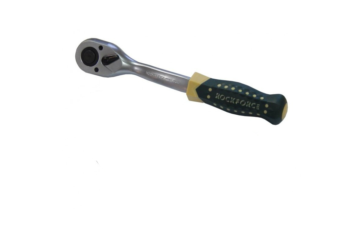 Ключ Трещотка 1/2 72 Зуба Реверсивная Усиленная С Резиновой Ручкой крючок для вязания с силиконовой ручкой d 2 мм 14 см зеленый