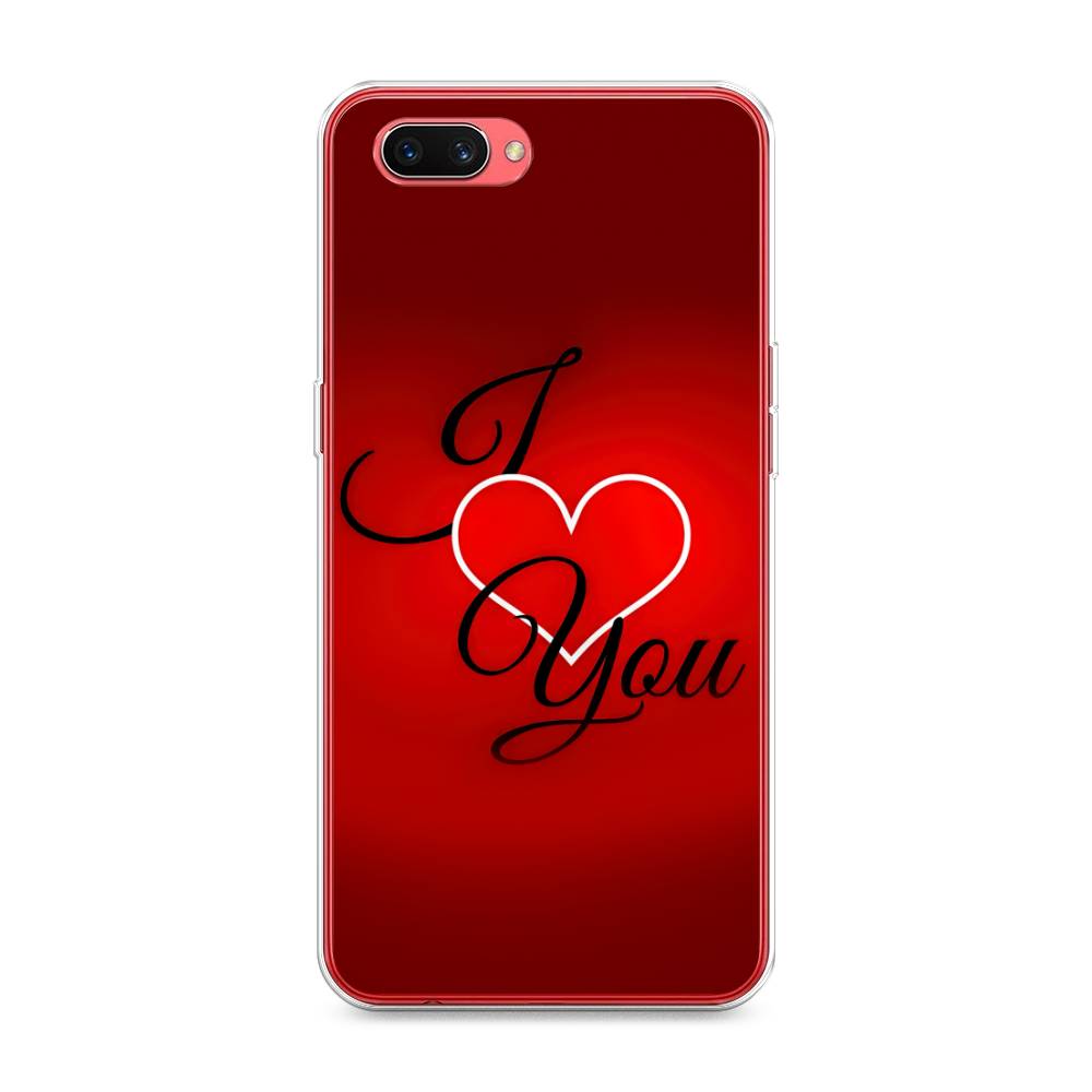 

Чехол Awog на Oppo A3s "I love you 3", Разноцветный, 250650-6