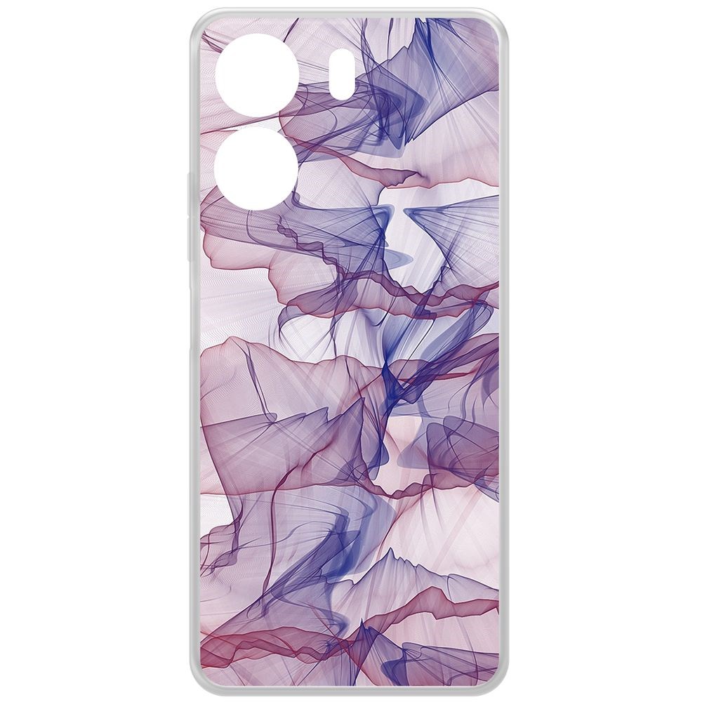 

Чехол-накладка Krutoff Clear Case Абстракт 15 для Xiaomi Poco C65, Прозрачный