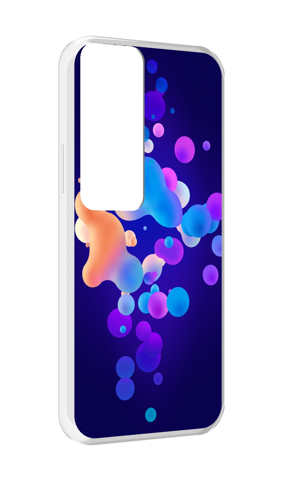 

Чехол MyPads абстрактные-пузырьки для Tecno Pova Neo 2, Прозрачный, Tocco