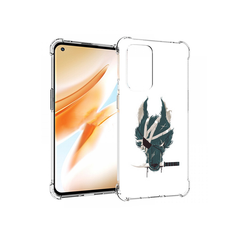 

Чехол MyPads Tocco для OnePlus 9 Pro волк-разбойник (PT159597.127.271), Прозрачный, Tocco