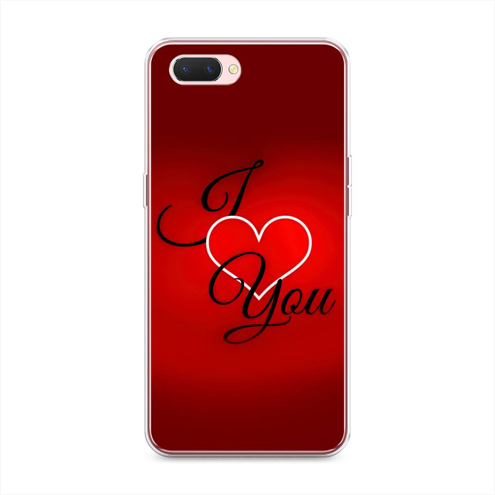 

Чехол Awog на Oppo A3s "I love you 3", Разноцветный, 252050-6