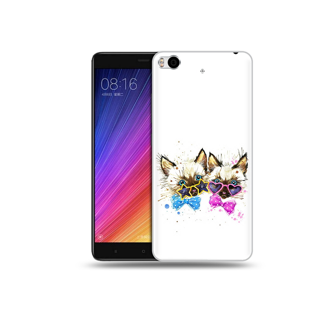 

Чехол MyPads Tocco для Xiaomi Mi 5S милые котята (PT91899.330.474), Прозрачный, Tocco
