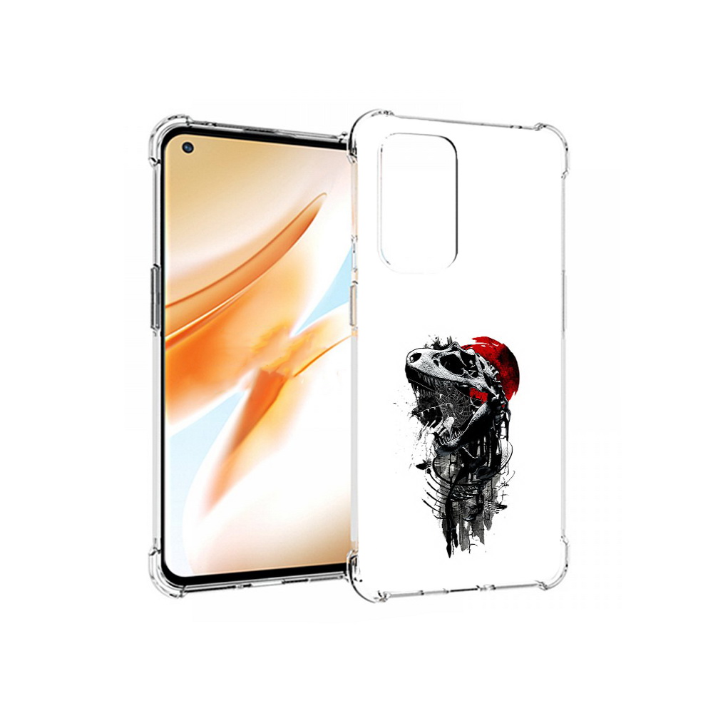 

Чехол MyPads Tocco для OnePlus 9 Pro вымерший динозавр (PT159597.127.284), Прозрачный, Tocco