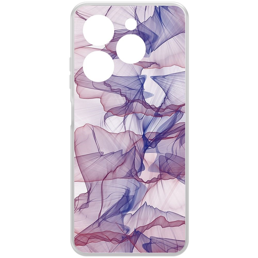 

Чехол-накладка Krutoff Clear Case Абстракт 15 для INFINIX Hot 40i, Прозрачный