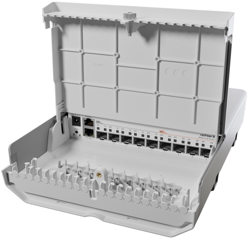 

Коммутатор MikroTik CRS310-1G-5S-4S+OUT белый