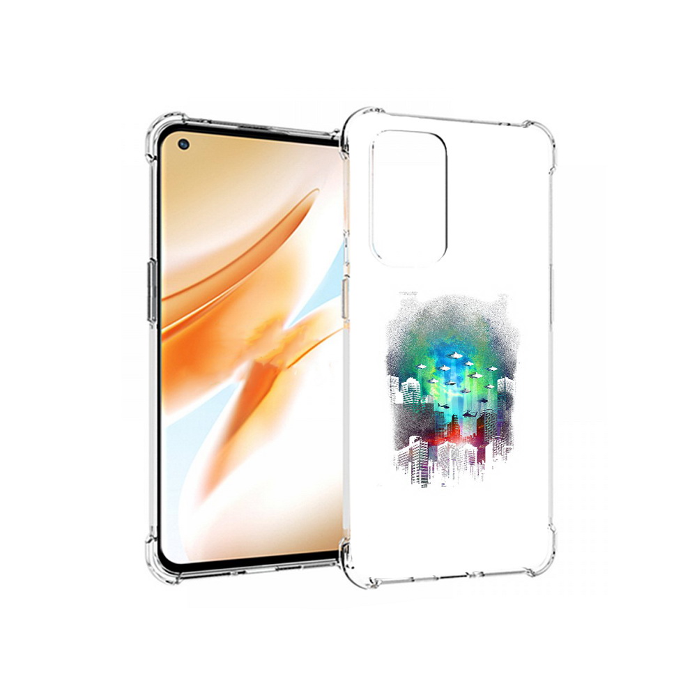 

Чехол MyPads Tocco для OnePlus 9 Pro город в свечении (PT159597.127.296), Прозрачный, Tocco
