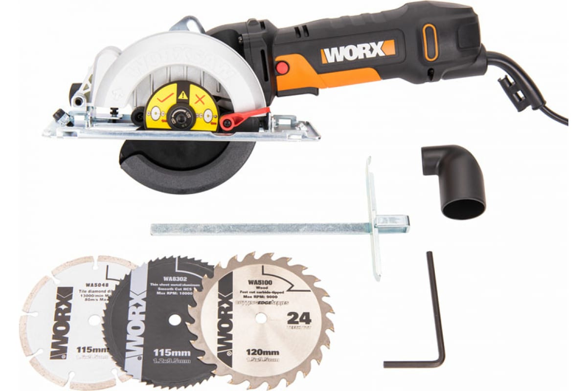 Компактная дисковая пила WORX WX439 21391₽