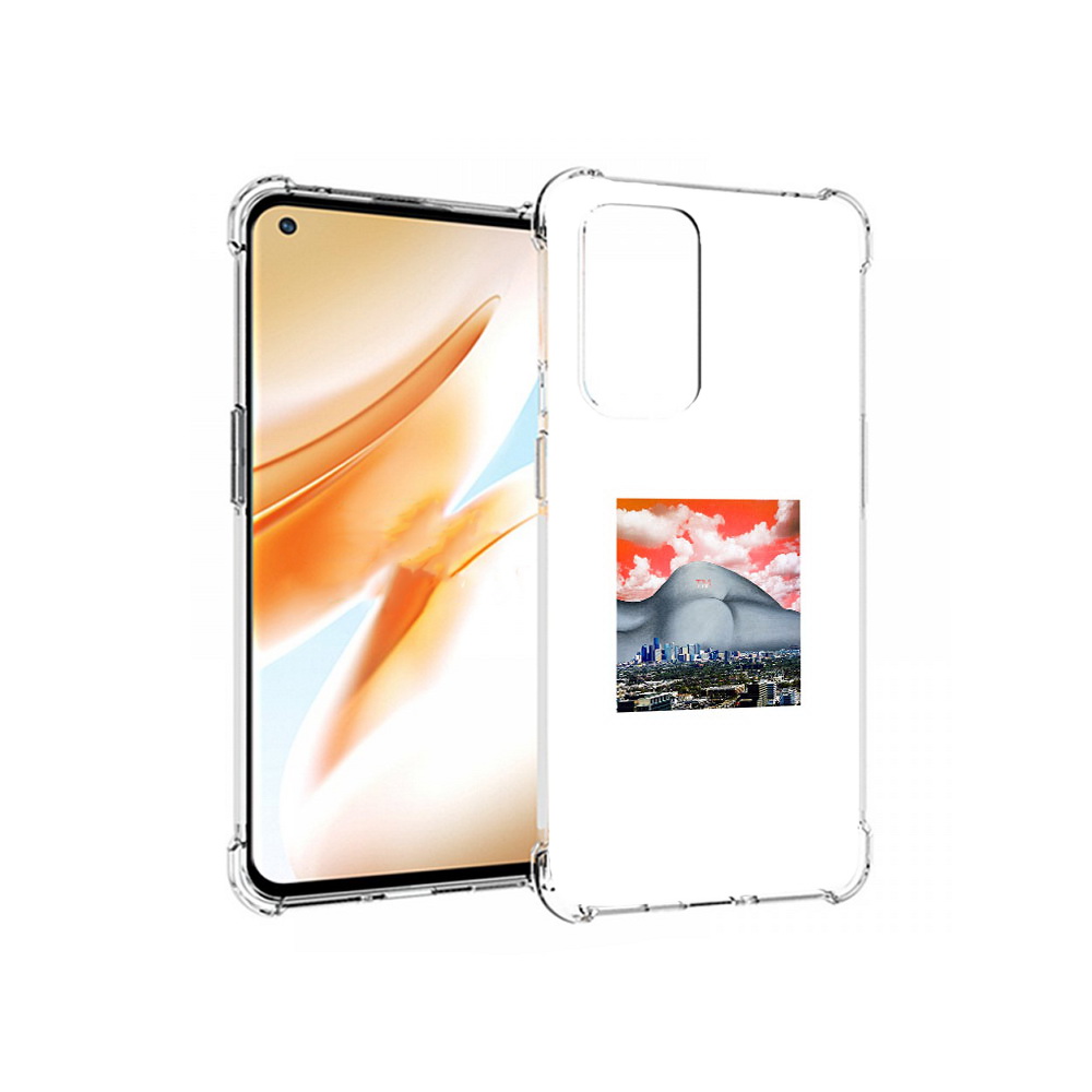 

Чехол MyPads Tocco для OnePlus 9 Pro город с девушкой на фоне (PT159597.127.297), Прозрачный, Tocco
