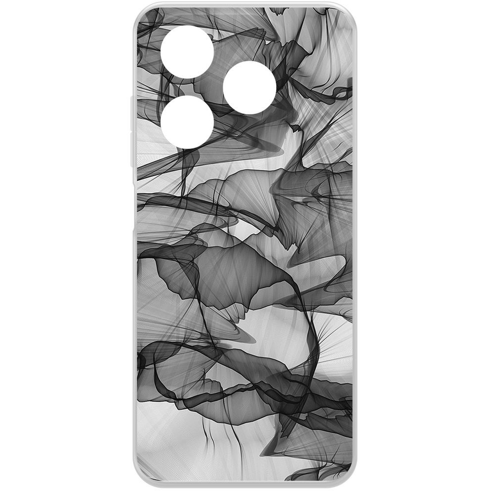

Чехол-накладка Krutoff Clear Case Абстракт 14 для TECNO Spark 20, Прозрачный