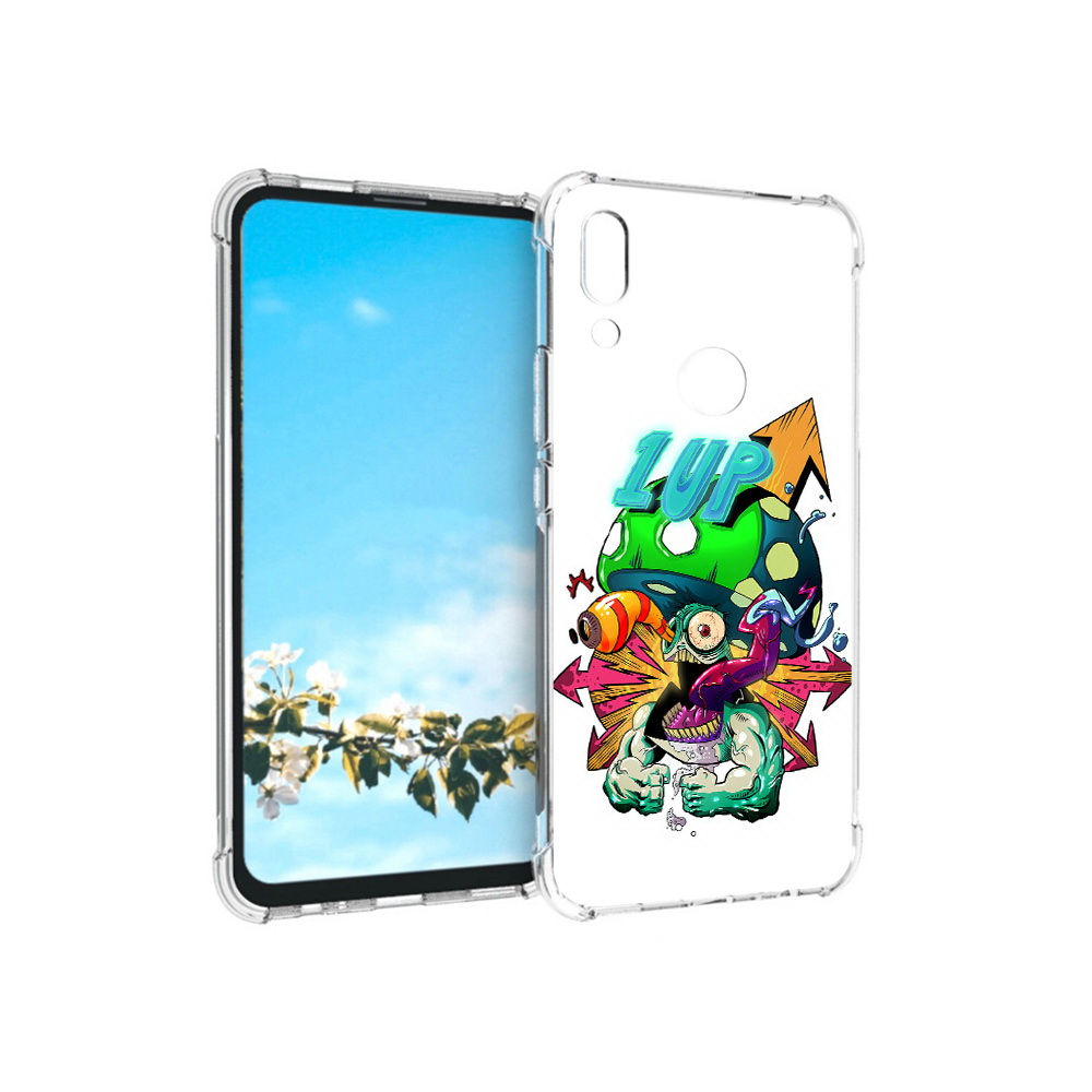 

Чехол MyPads Tocco для Huawei P Smart Z сильный гриб абстракция, Прозрачный, Tocco
