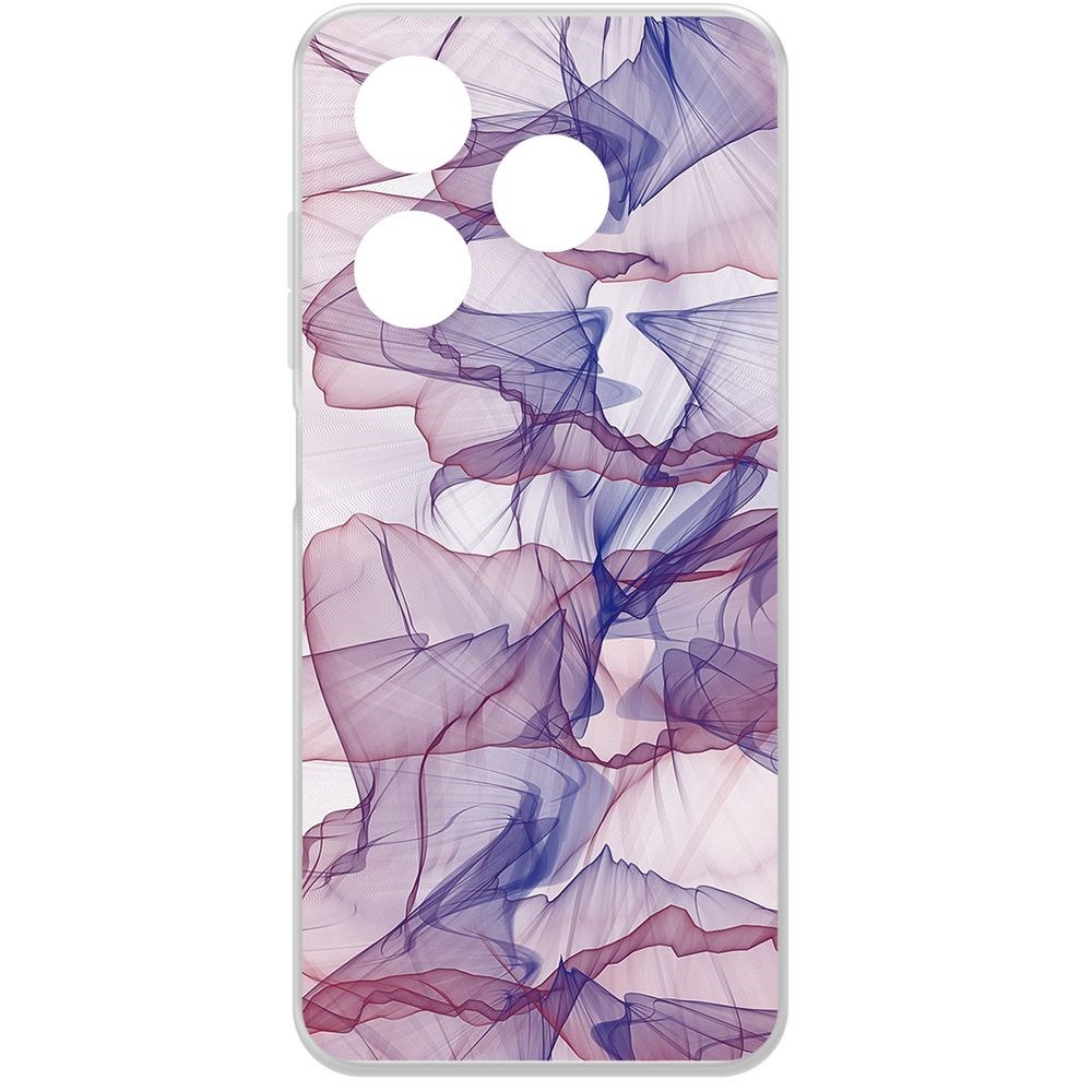 

Чехол-накладка Krutoff Clear Case Абстракт 15 для TECNO Spark 20, Прозрачный