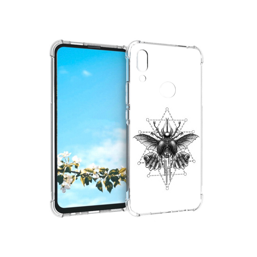 

Чехол MyPads Tocco для Huawei P Smart Z скарабей, Прозрачный, Tocco