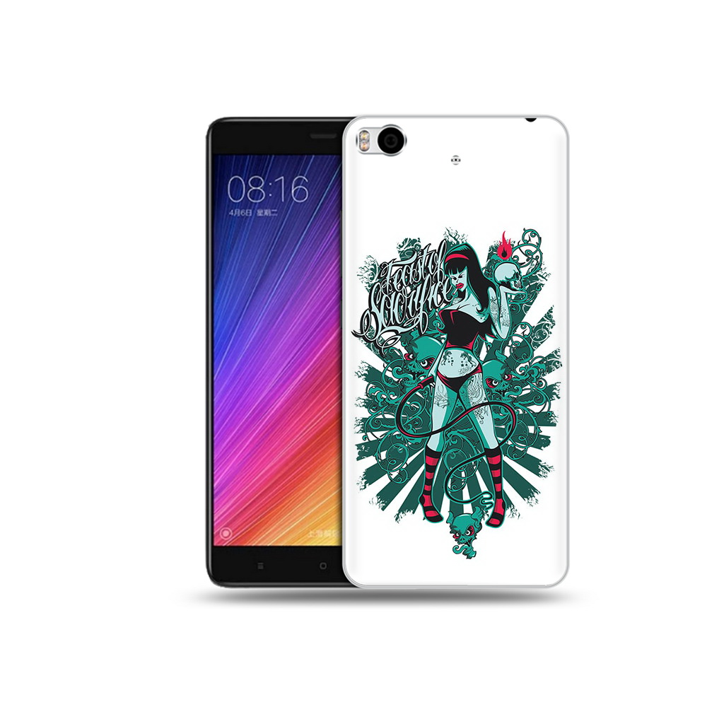 

Чехол MyPads Tocco для Xiaomi Mi 5S нарисованная девушка в татуировках (PT91899.330.499), Прозрачный, Tocco