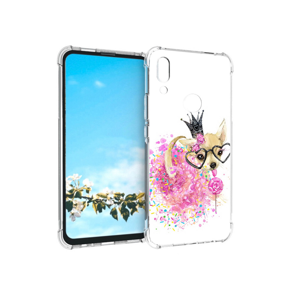 

Чехол MyPads Tocco для Huawei P Smart Z сладкая принцесса, Прозрачный, Tocco
