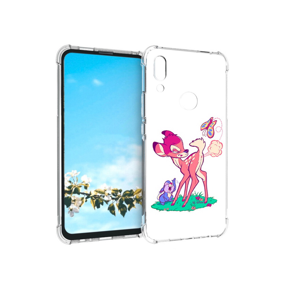 

Чехол MyPads Tocco для Huawei P Smart Z смешной олененок, Прозрачный, Tocco