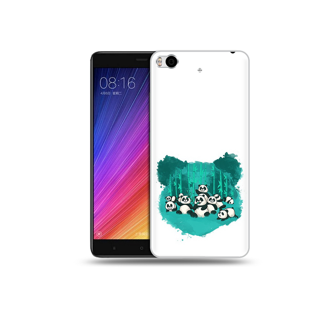 

Чехол MyPads Tocco для Xiaomi Mi 5S нарисованные панды (PT91899.330.508), Прозрачный, Tocco