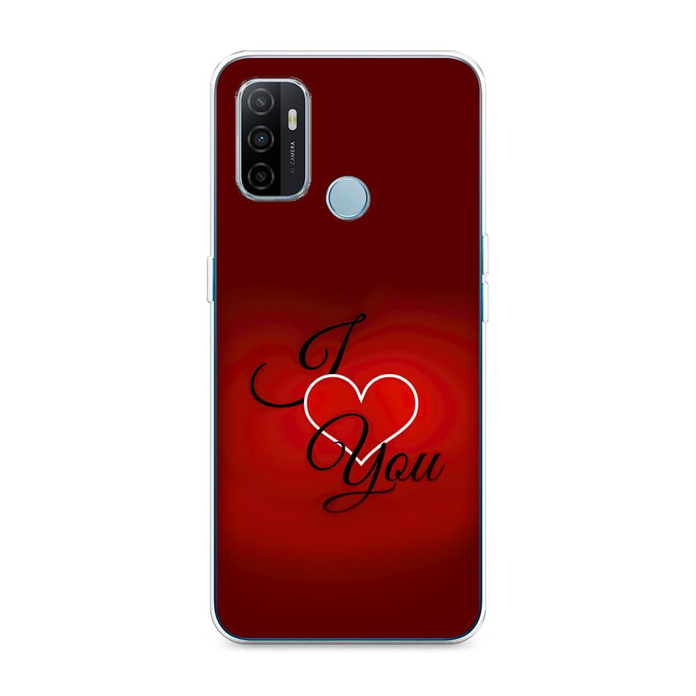 

Чехол Awog на Oppo A53 "I love you 3", Разноцветный, 254350-6