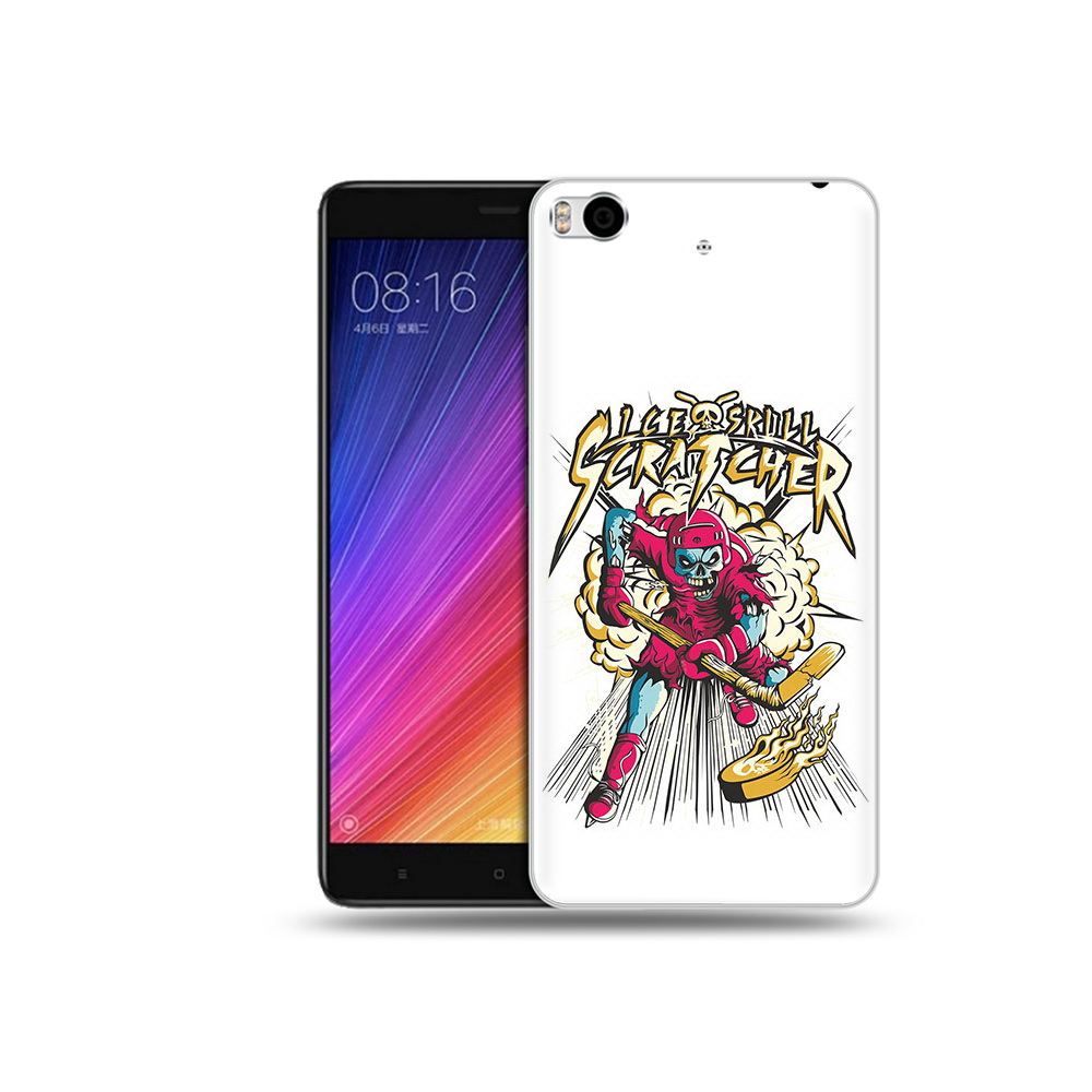 

Чехол MyPads Tocco для Xiaomi Mi 5S нарисованный скелет хоккеист (PT91899.330.514), Прозрачный, Tocco