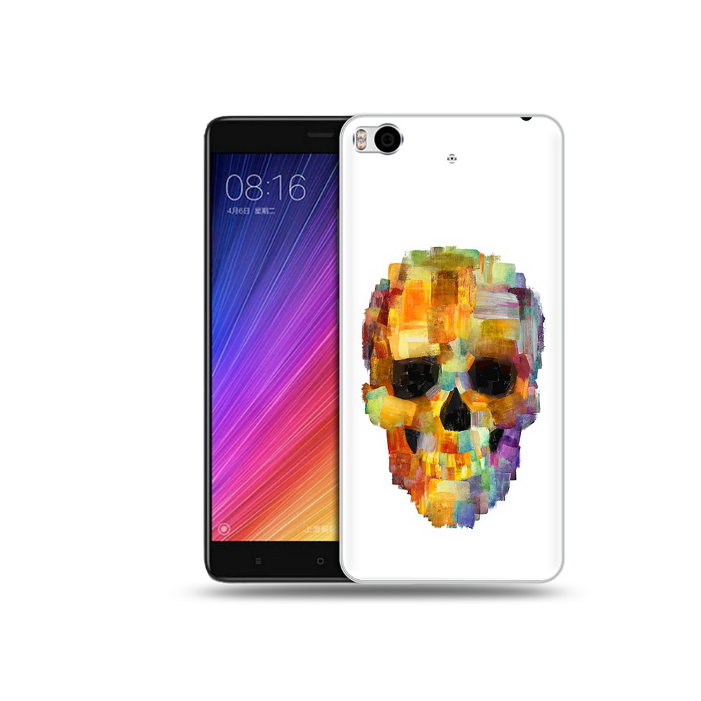 

Чехол MyPads Tocco для Xiaomi Mi 5S нарисованный череп (PT91899.330.516), Прозрачный, Tocco