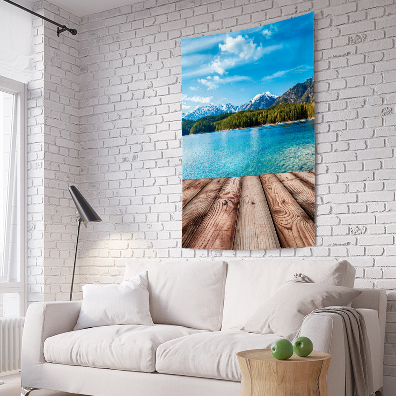 

Вертикальное фотопанно на стену JoyArty Чистейшие озера 150x200 см, Чистейшие озера