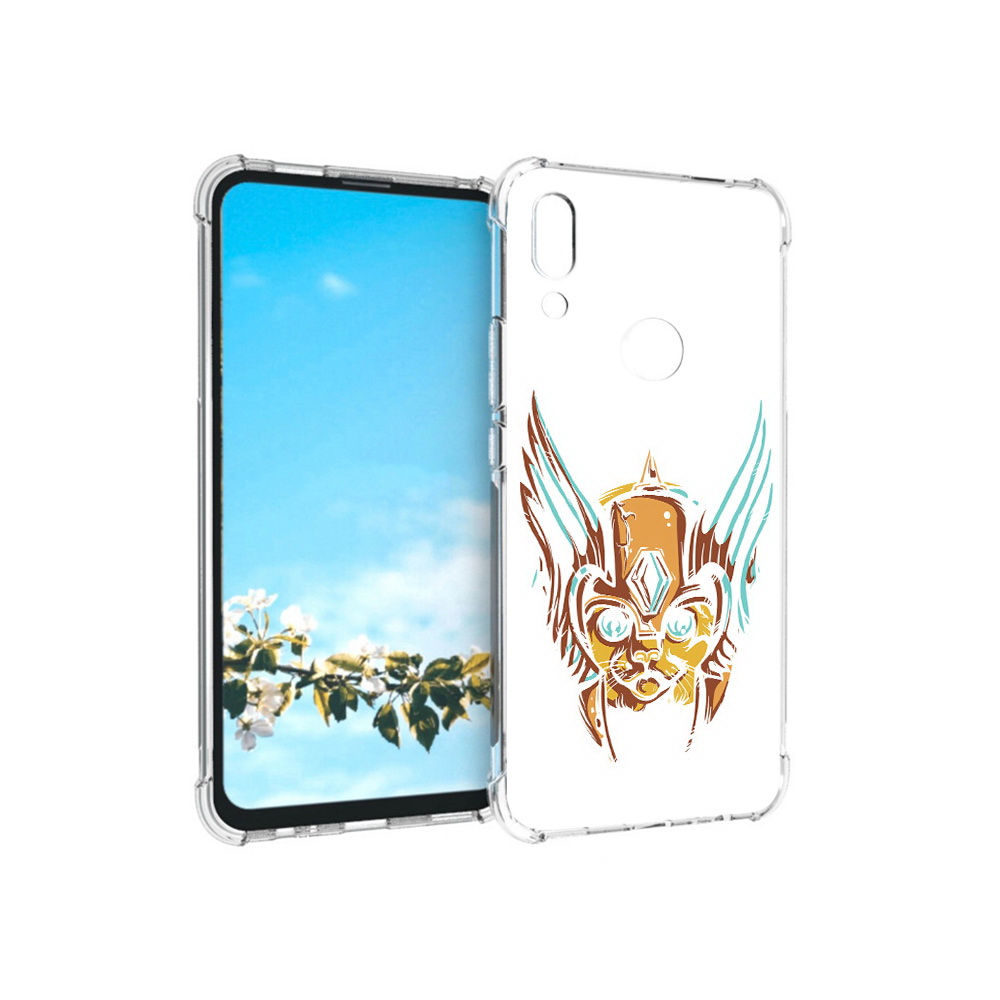 

Чехол MyPads Tocco для Huawei P Smart Z тор абстракция, Прозрачный, Tocco
