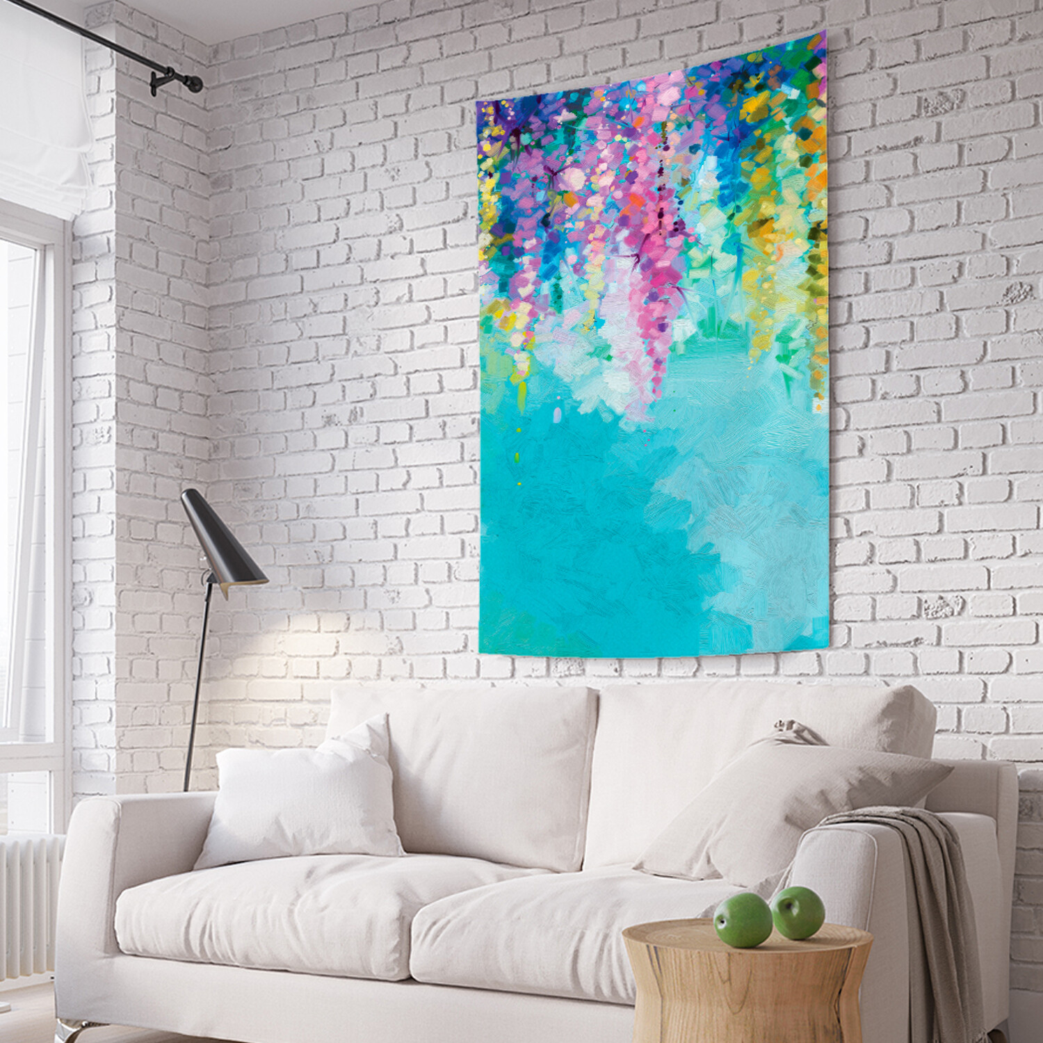 

Вертикальное фотопанно на стену JoyArty Небо из цветов 150x200 см, Небо из цветов