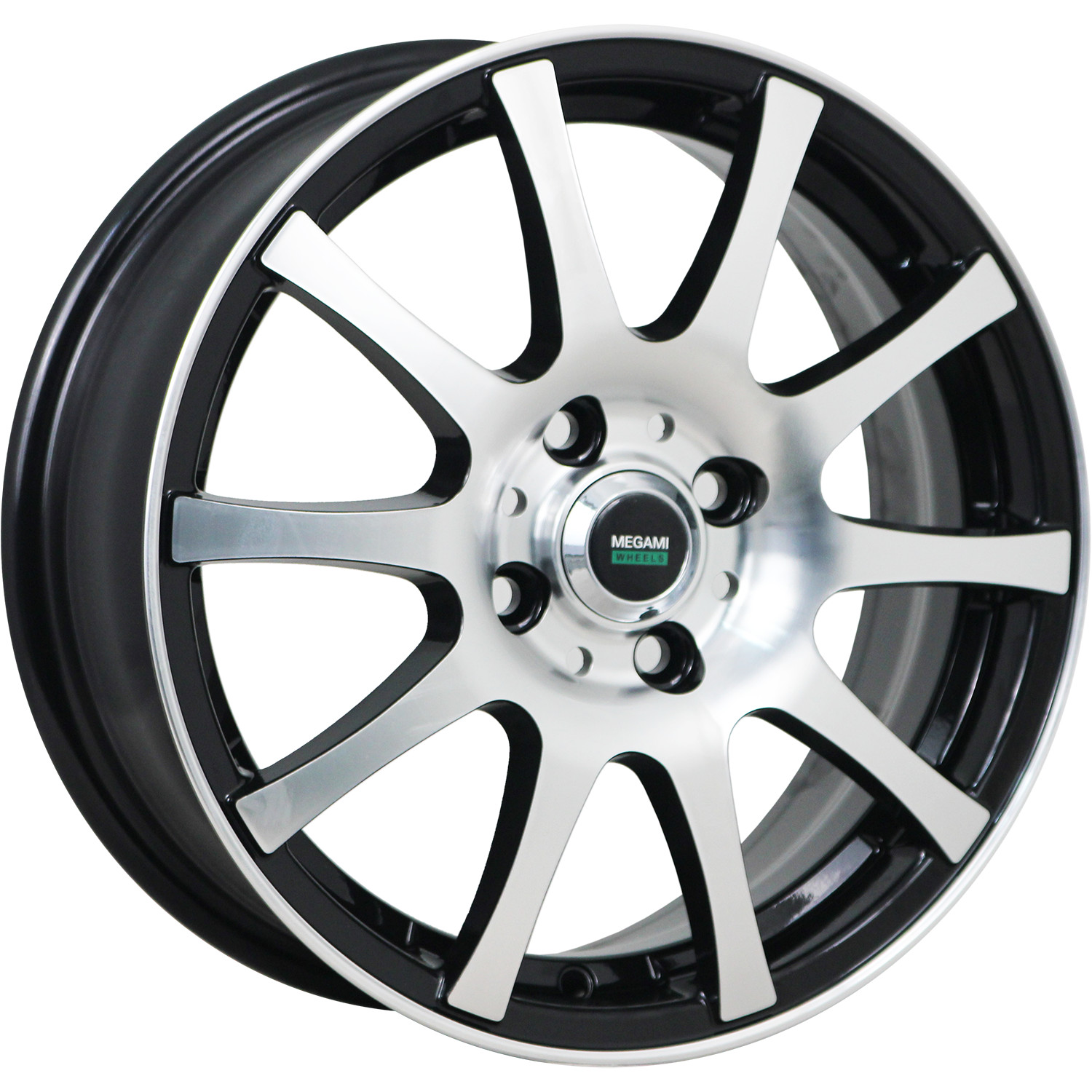 

Колесный диск Megami MGM-2 5.5x14/4x100 ET39 D56.6 BKF
