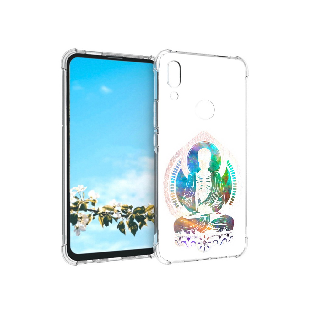 

Чехол MyPads Tocco для Huawei P Smart Z умный скелет, Прозрачный, Tocco