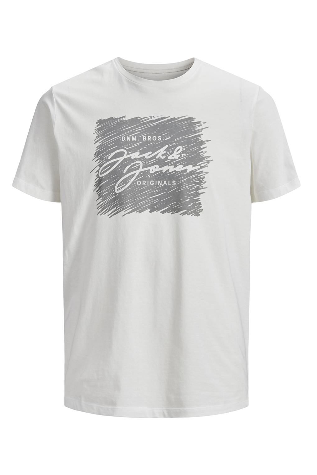 

Футболка мужская Jack & Jones 12198028 белая L, 12198028