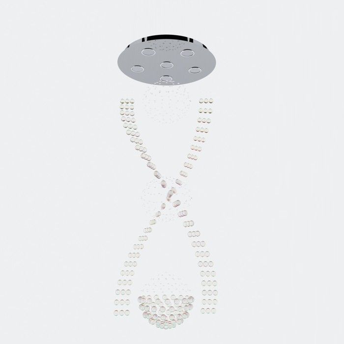 

Светильник каскад Изольда 6xLED хром 50х50х155см