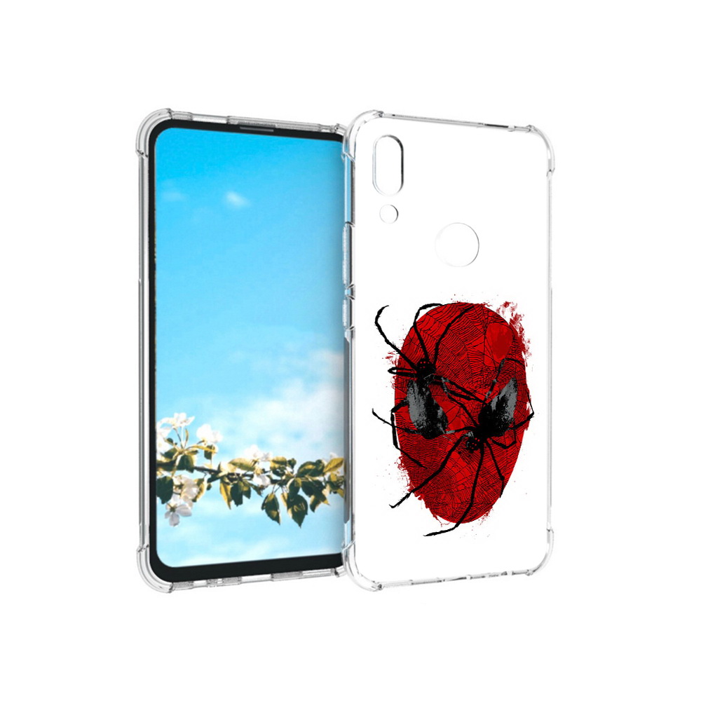 

Чехол MyPads Tocco для Huawei P Smart Z человек паук, Прозрачный, Tocco