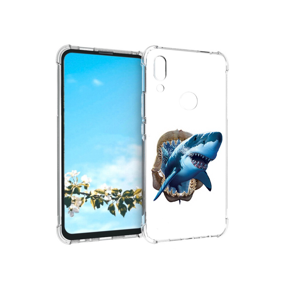 

Чехол MyPads Tocco для Huawei P Smart Z челюсти, Прозрачный, Tocco
