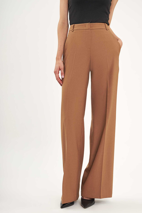 

Брюки женские Calista 1-106010 коричневые 44 RU, 1-106010