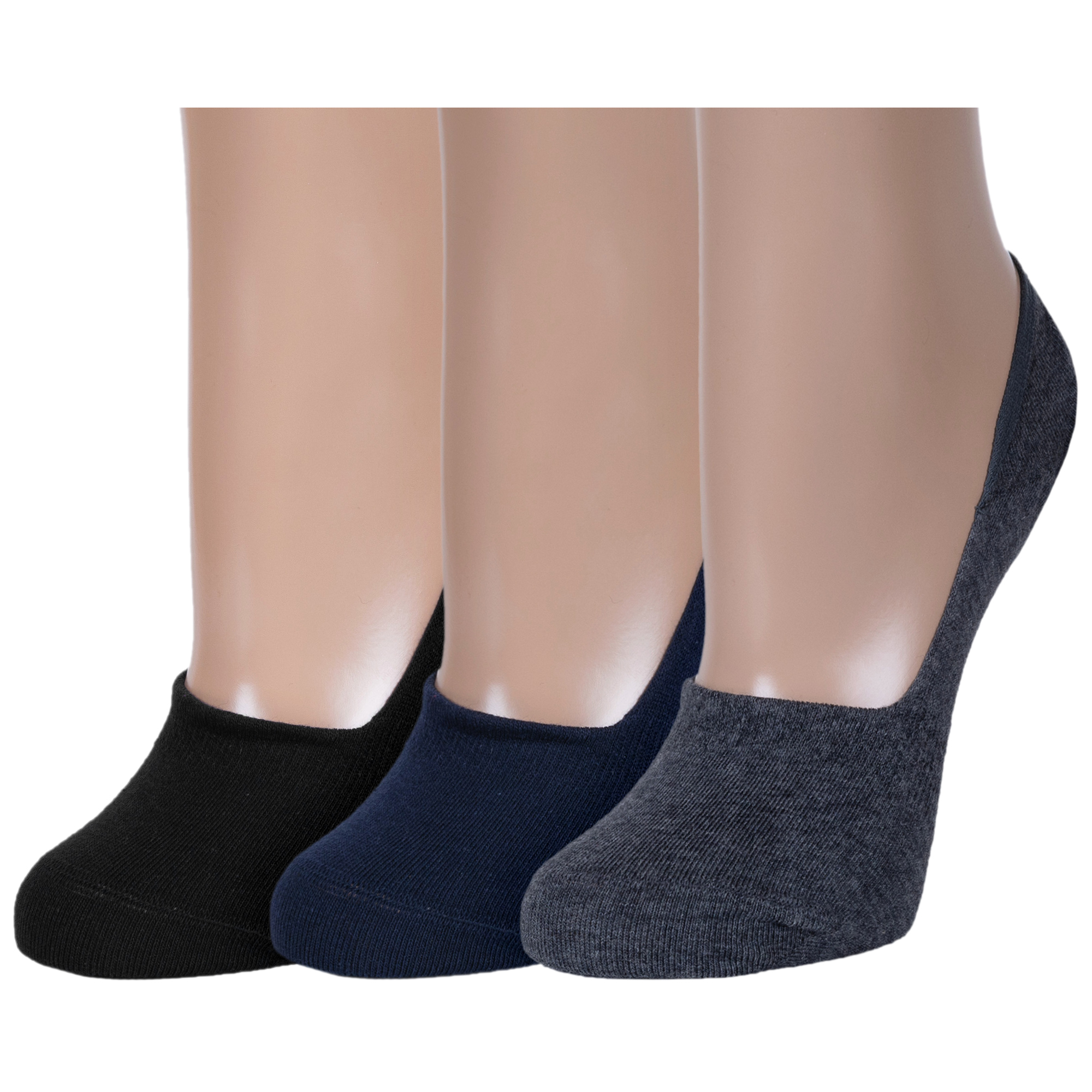 

Комплект носков женских Rusocks 3-Ж-2220 черных; синих; серых 21-23, Черный;синий;серый, 3-Ж-2220