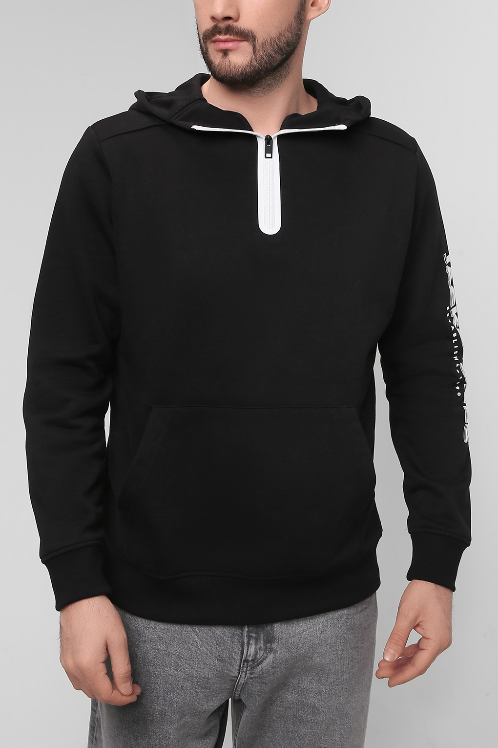 фото Худи мужское jack & jones 12198154 черное l