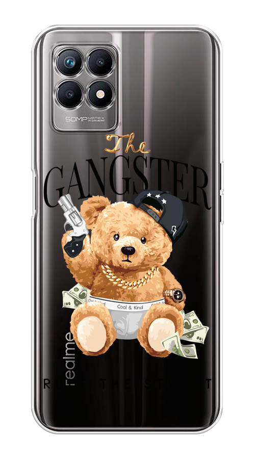 

Чехол на Realme 8i "The Gangster", Бежевый;серый;черный, 257350-6