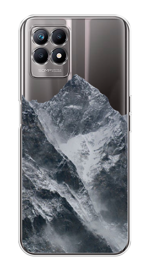 

Чехол на Realme 8i "Горы арт 4", Серый;бежевый, 257350-2