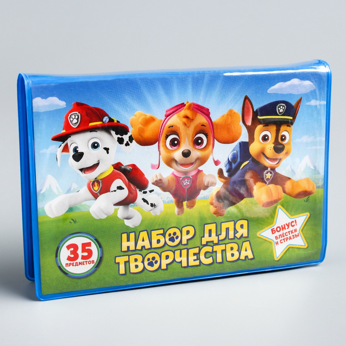 

Набор для творчества PAW PATROL 35 предметов, Щенячий патруль